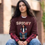 12 Spidey Girl Oversized T-Shirt