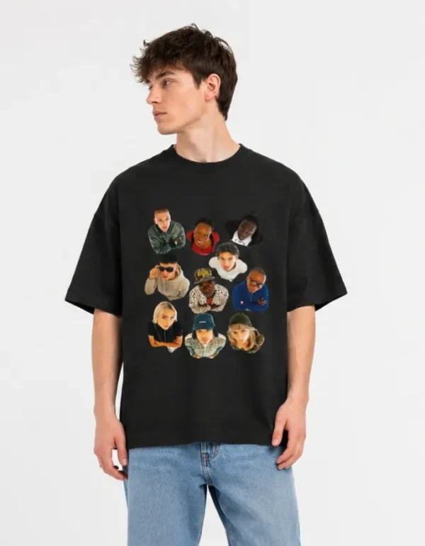 2 Many Faces Oversized T-Shirt