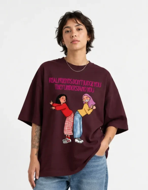 Real Friendships Oversized T-Shirt