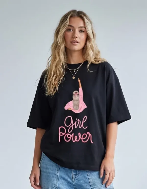 14 Girl Power Oversized T-Shirt