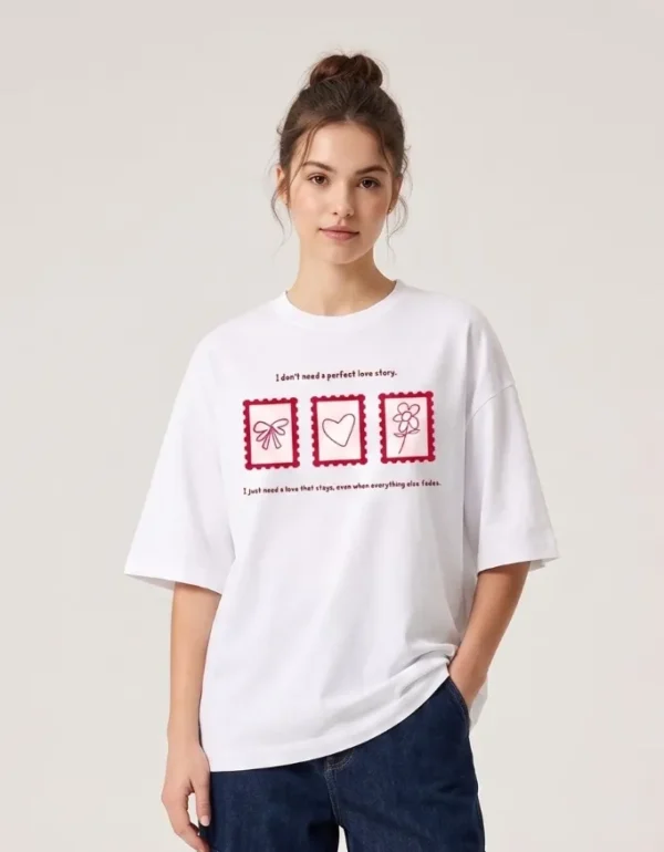 2 Girl Power Oversized T-Shirt