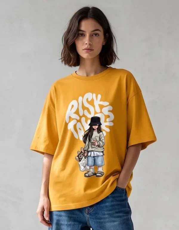 25 Risk Takers Oversized T-Shirt