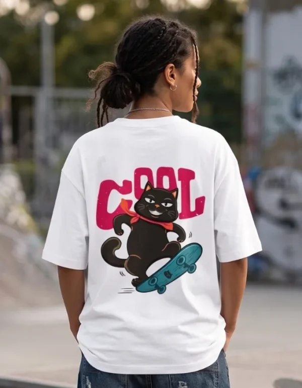36 Cool Cat Oversized T-Shirt