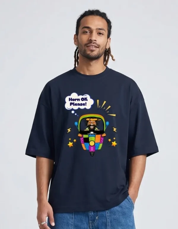 Horn Ok Please Oversized T-Shirt