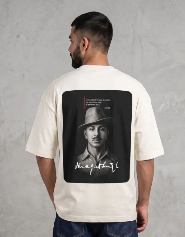 Bhagat Singh Bhagat Singh Oversized T-Shirt