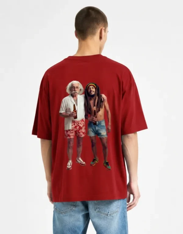 Bob 2 Einstein & Bob Oversized T-Shirt