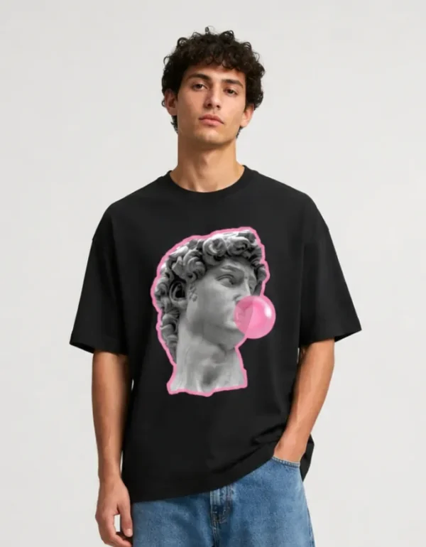 Michelangelo David Oversized T-Shirt