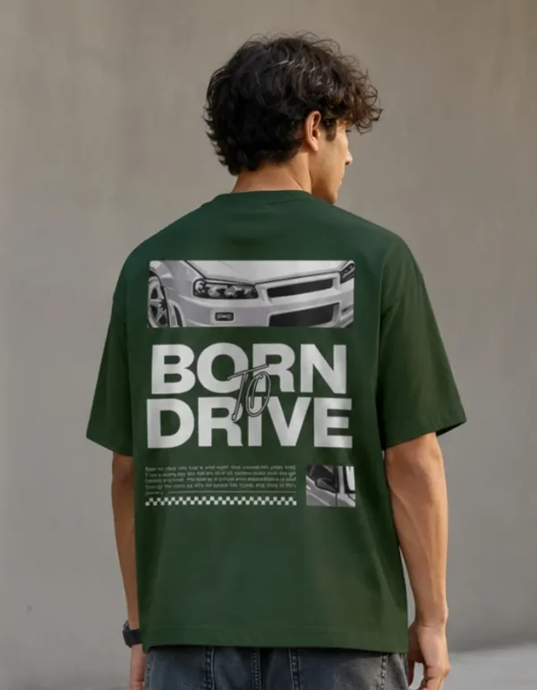 Born Drive Born to Drive Oversized T-Shirt
