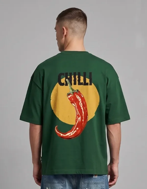 Red Chilli Oversized T-Shirt