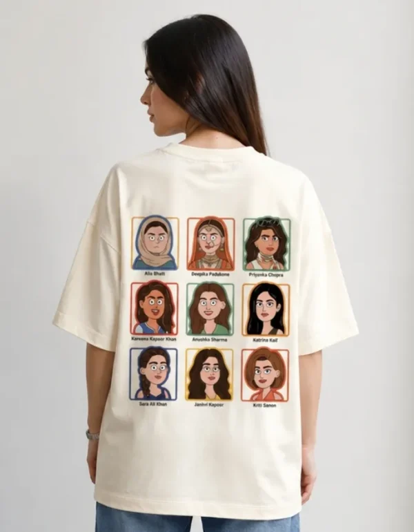 Bollywood Diva's Oversized T-Shirt