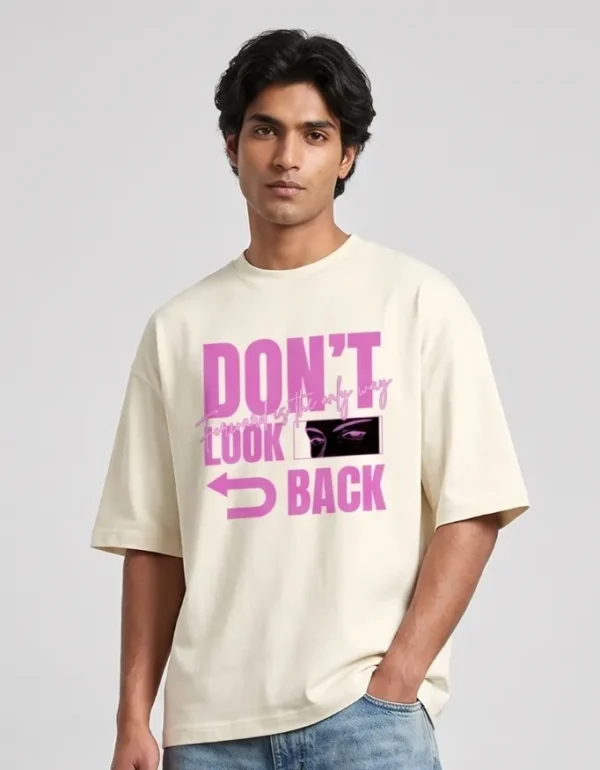 Don't Look Back Oversized T-Shirt