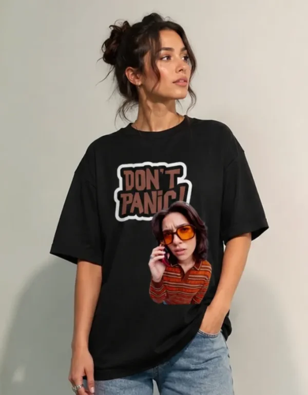Dont Panic Don't Panic Oversized T-Shirt