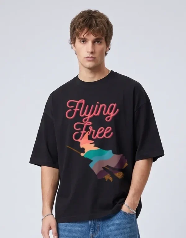 Flying Free Oversized T-Shirt