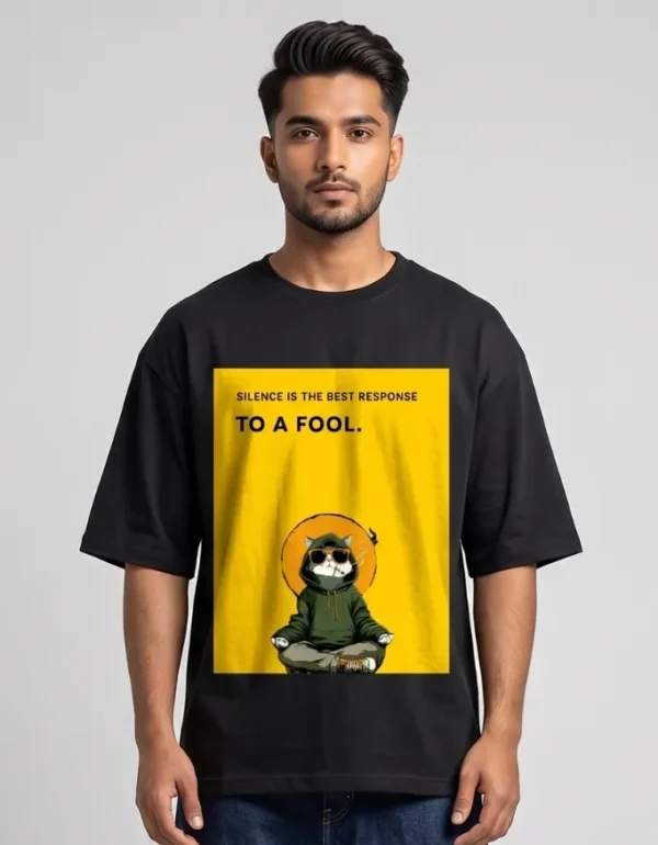 To a Fool Oversized T-Shirt