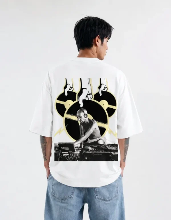 Gandi 2 DJ Gandhi Oversized T-Shirt