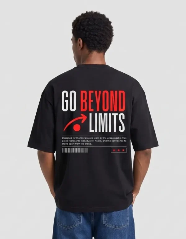 Go Beyond Go Beyond Limit Oversized T-Shirt