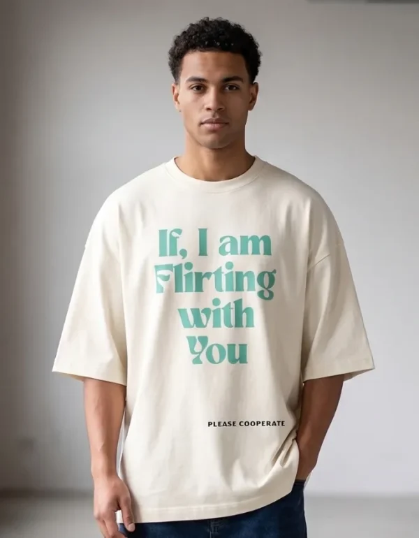 Please Cooperate Oversized T-Shirt