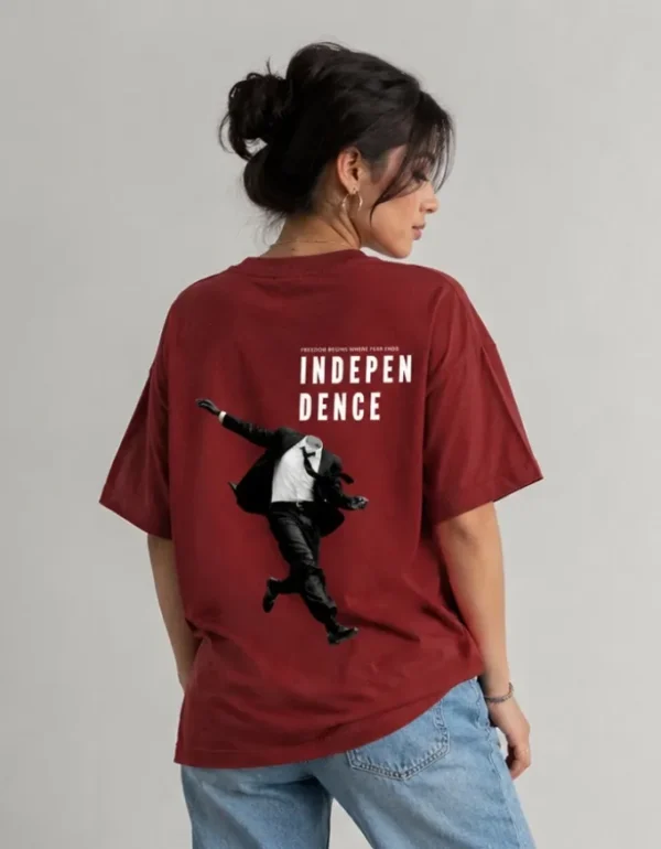 Indepen Enjoy Independence Oversized T-Shirt