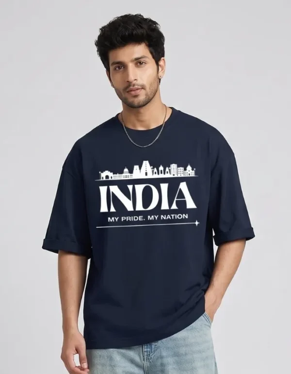 India My Pride Oversized T-Shirt