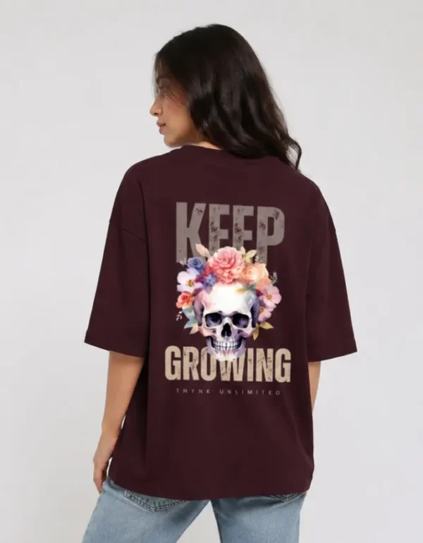 Keep Growing Oversized T-Shirt