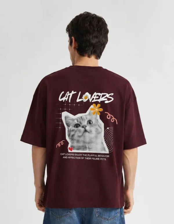 Lil cat Cat Lovers Oversized T-Shirt