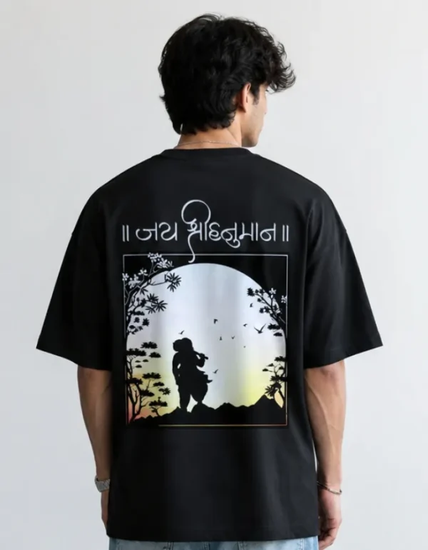 Jai Sri Hanuman Oversized T-Shirt