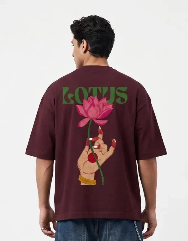 Lotus Oversized T-Shirt