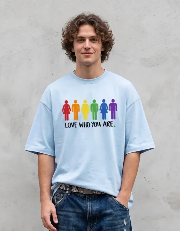 Love Who You Are Oversized T-Shirt