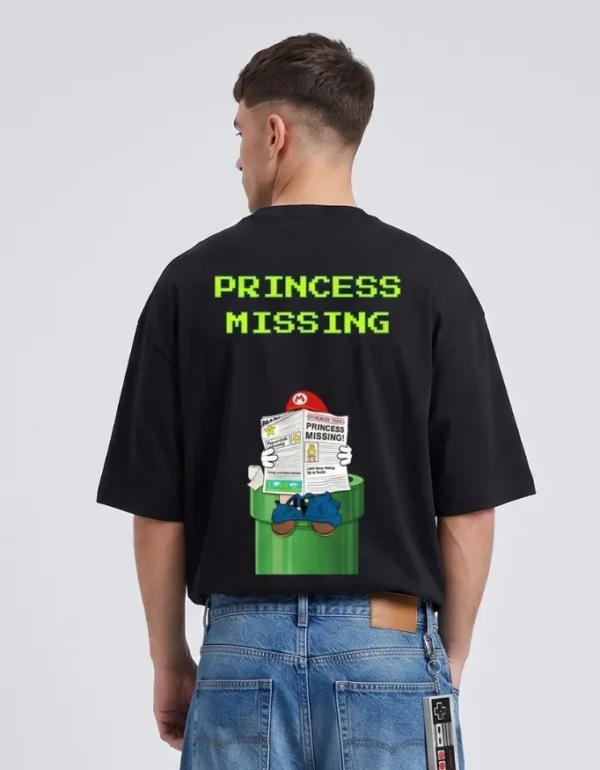 Mario Princess Oversized T-Shirt