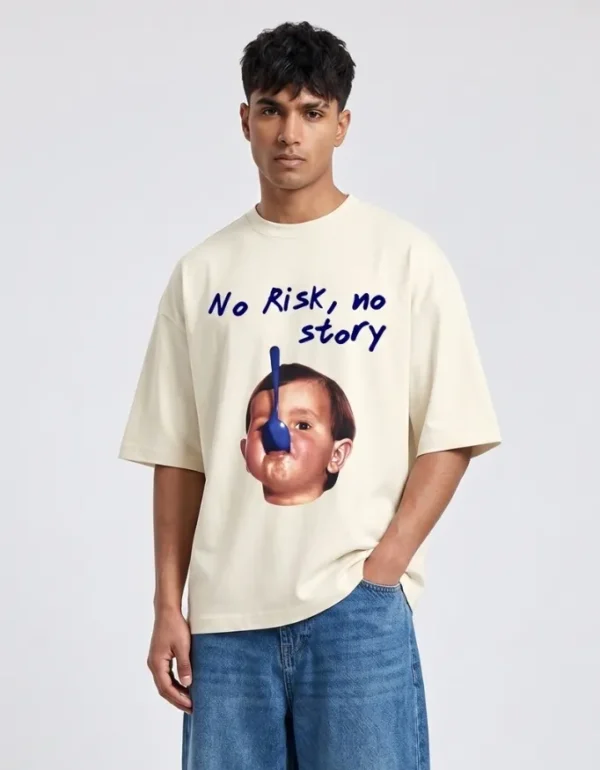 No Risk No Story Oversized T-Shirt
