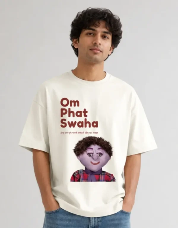 Om Phat Swaha Oversized T-Shirt