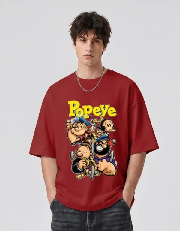 Popeye Sailor Man Oversized T-Shirt