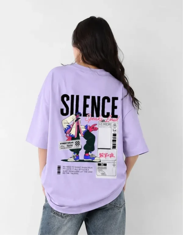 Silence Oversized T-Shirt