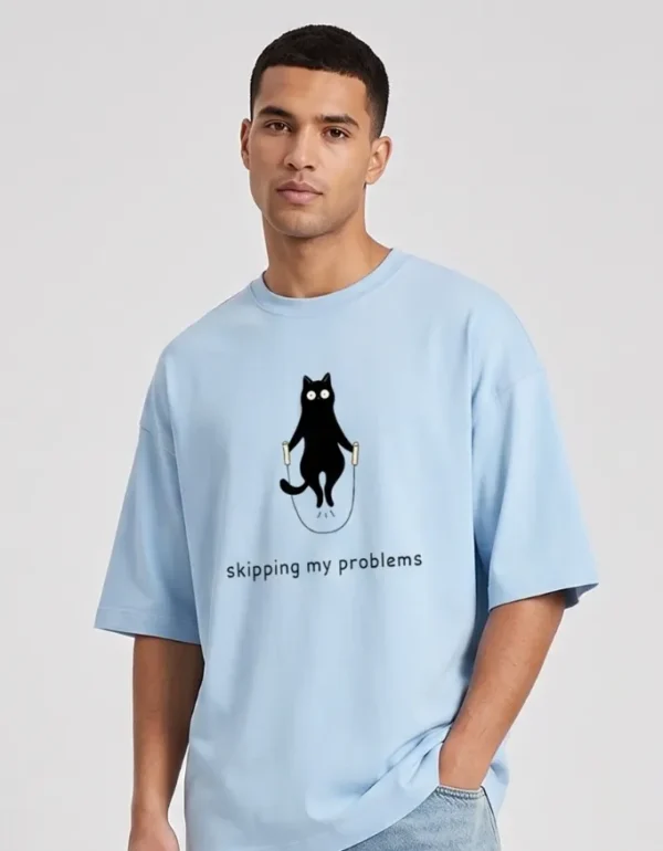 Skipping Problems Oversized T-Shirt