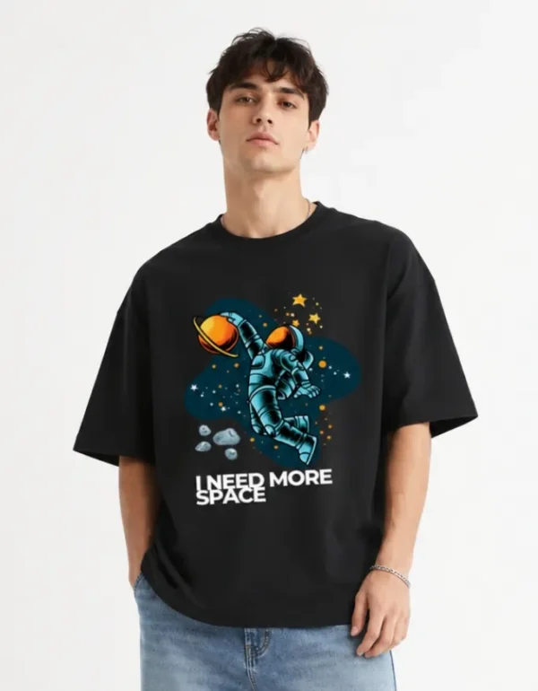 Space 3 Need More Space Oversized T-Shirt