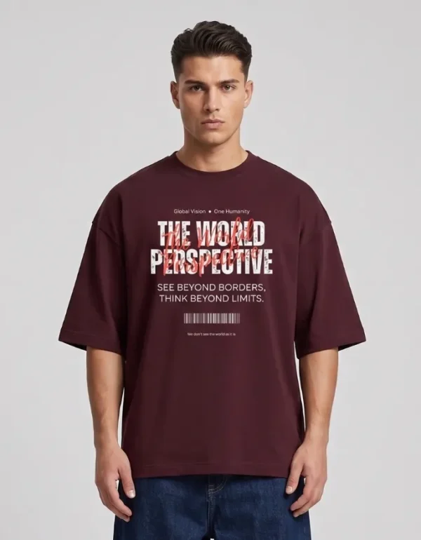 The World Perspective Oversized T-Shirt