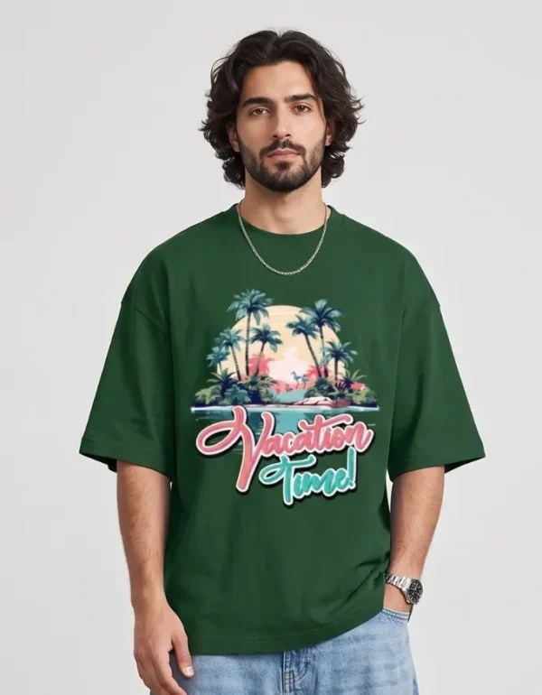 Vacation Time Oversized T-Shirt
