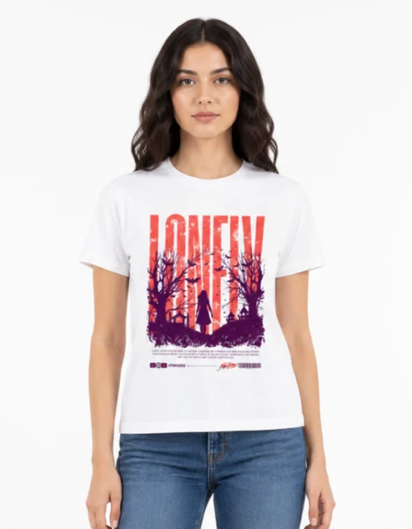 Lonely Girl Stretch T-Shirt
