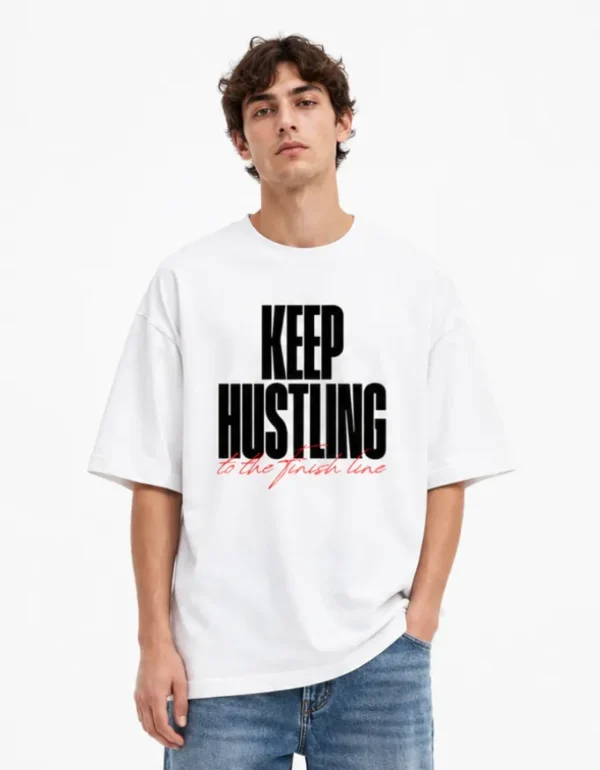 Keep Hustling Oversized T-Shirt