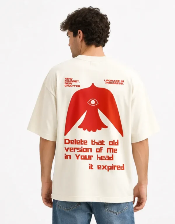 301 Delete Old Version Oversized T-Shirt