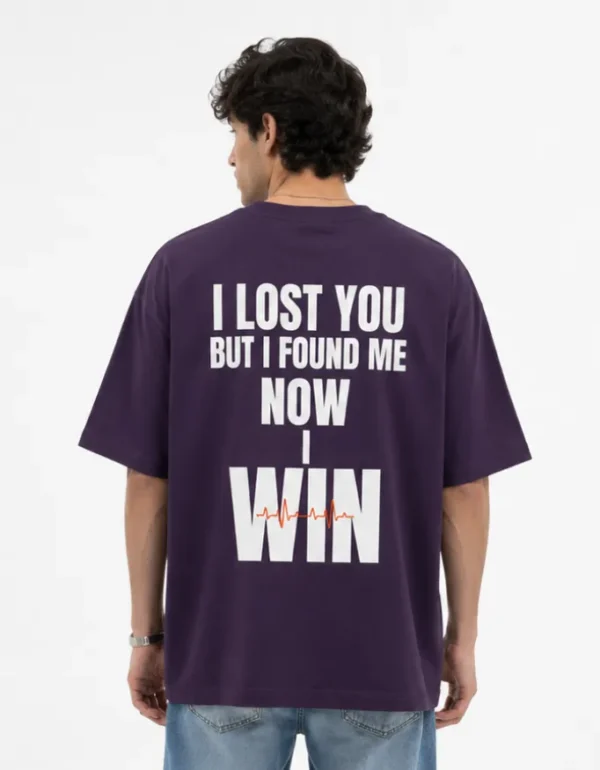 Now I Win Oversized T-Shirt