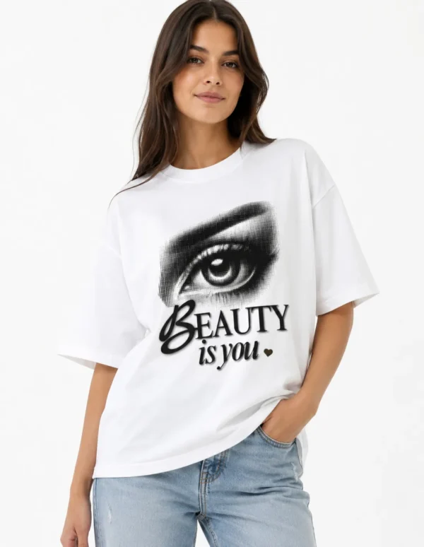 Beauty Is You Oversized T-Shirt