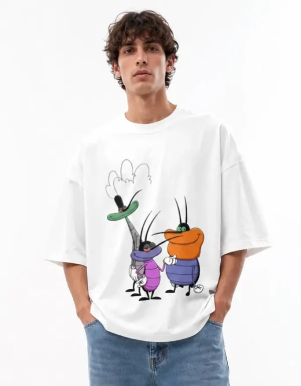 Oggy & Friends Oversized T-Shirt