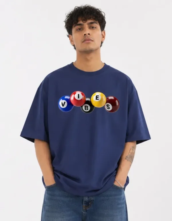 Pool Ball Vibes Oversized T-Shirt
