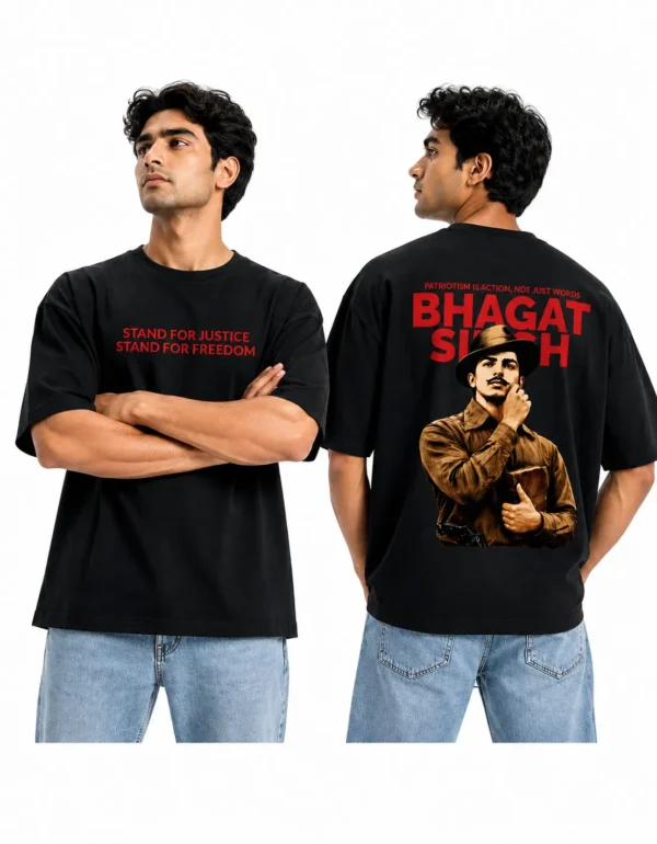 Bhagat Singh Oversized T Shirt