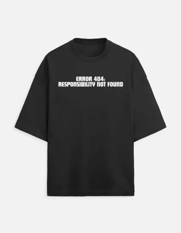 I'm Not Responsible Terry Oversized Tee