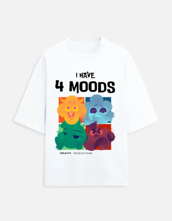 4 Moods Terry Oversized T-Shirt