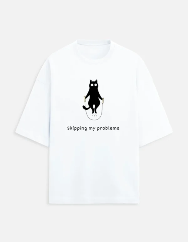 Skipping Problems Terry Oversized T-Shirt