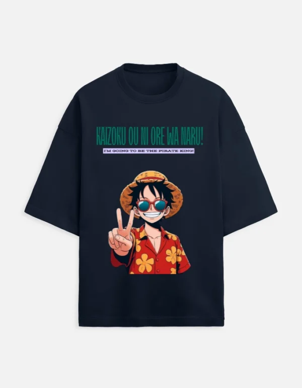 Monkey D. Luffy Terry Oversized T-Shirt