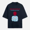 Hate or Love Me Terry Oversized T-Shirt